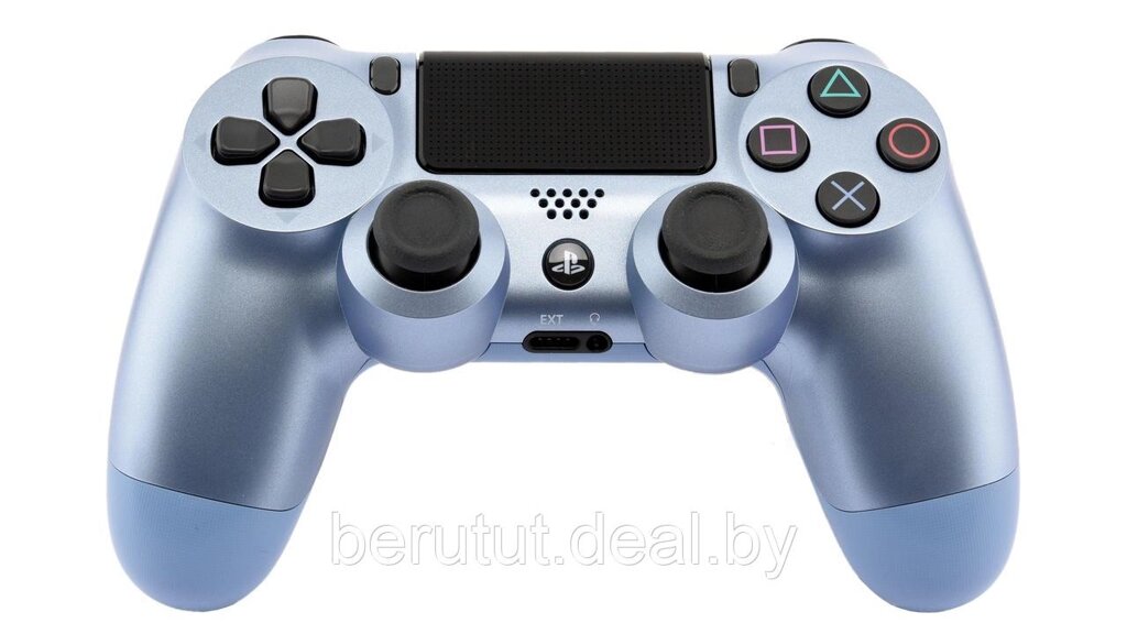 Геймпад - джойстик для PS4 беспроводной DualShock 4 Wireless Controller (Голубой) реплика от компании MyMarket - фото 1