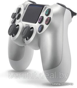 Геймпад - джойстик для PS4 беспроводной DualShock 4 Wireless Controller (серебристый)