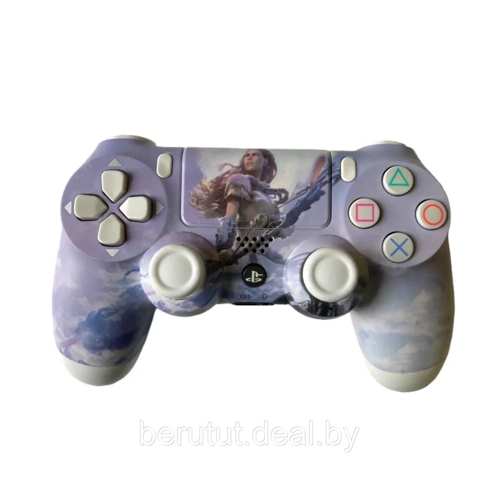 Геймпад - джойстик для PS4 беспроводной DualShock 4 Wireless Controller (Сиреневый) реплика от компании MyMarket - фото 1