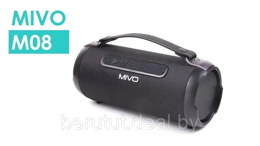 Колонка портативная музыкальная Bluetooth MIVO M08 от компании MyMarket - фото 1