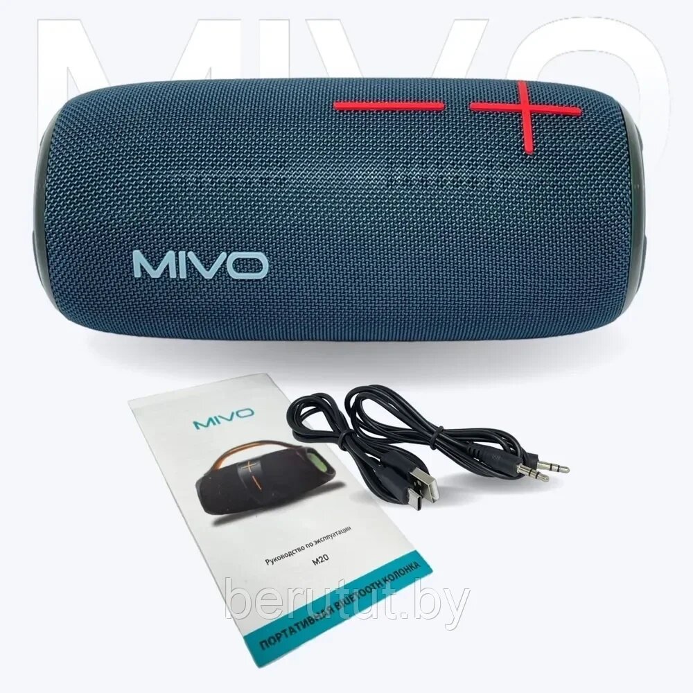 Колонка портативная музыкальная Bluetooth MIVO M22 от компании MyMarket - фото 1