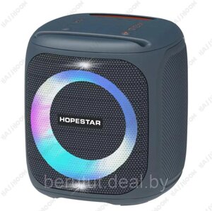 Колонка портативная музыкальная Hopestar Party 100 с микрофоном