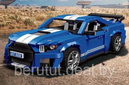 Конструктор для детей гоночная машина GT 500 1494 деталей от компании MyMarket - фото 1