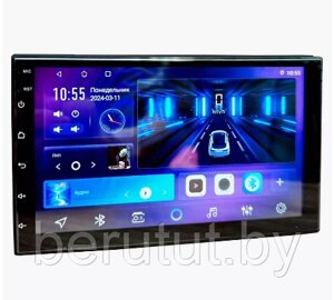 Магнитола Android в машину 1 din с экраном 7" Bluetooth Pioneer SX4 Mini 3/32 Гб