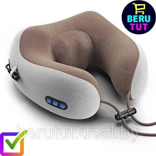 Массажная подушка для шеи U-Shaped Massage Pillow от компании MyMarket - фото 1