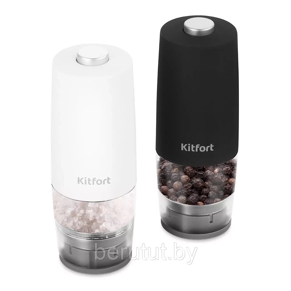 Набор автоматических мельниц для соли и перца Kitfort KT-6005 от компании MyMarket - фото 1