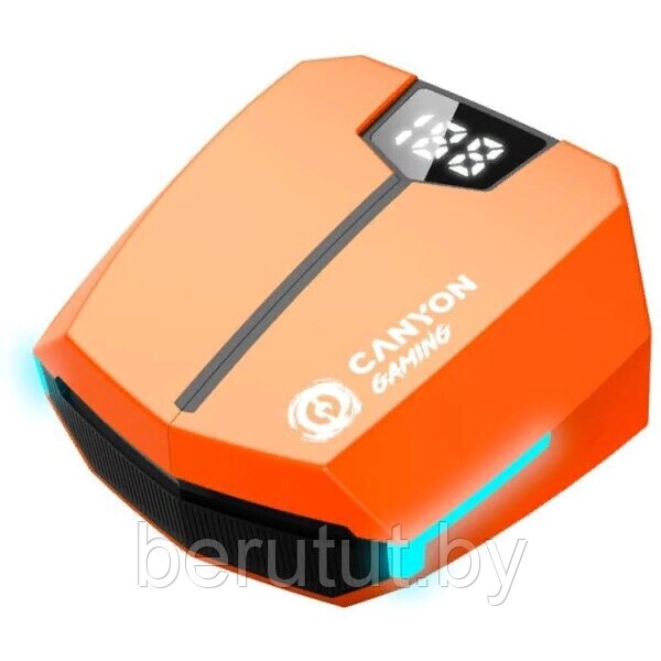 Наушники Canyon Doublebee CND-GTWS2O (оранжевый) от компании MyMarket - фото 1