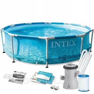 Бассейн каркасный INTEX 28208NP Metal Frame Set с фильтр-насосом 305х76см