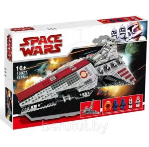 Конструктор Star Wars: Атакующий крейсер Республиканцев класса Венатор 1218 дет.