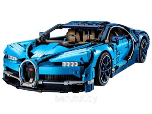 Конструктор спортивная машина Bugatti Chiron 4024 детали аналог лего
