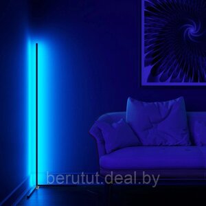 Напольный светильник RGB, лампа напольная светодиодная 200 см