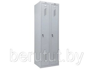 Шкаф для раздевалок ПРАКТИК усиленный ML 21-60 (ML-11-30 + ML-01-30)