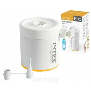 Насос электрический перезаряжаемый USB Intex Quick-Fill