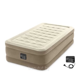 Кровать самонадувная Intex Ultra Plush, 191*99*46 см