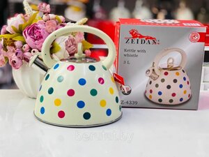 Чайник со свистком 3 л Zeidan Z-4339