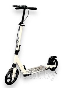 Самокат двухколесный подростковый с ручным тормозом Scooter РС009BL