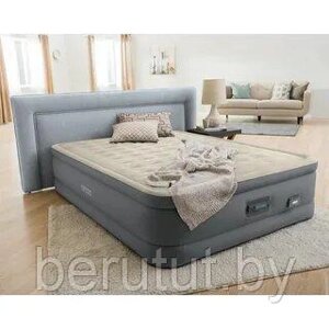 Надувная кровать Intex PremAire II 203x152x46 см