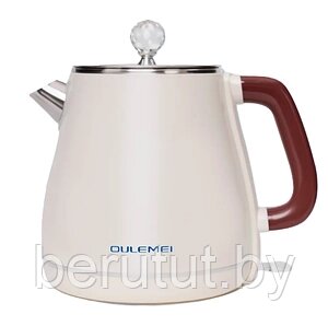 Чайник электрический 1.8 л 1800 Вт OULEMEI Бежевый