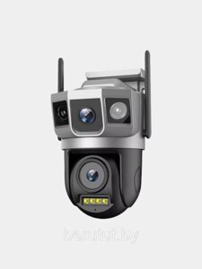 Дуальная камера OULEMEI 360 с ИИ-аналитикой