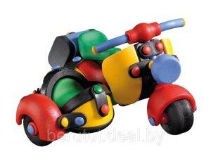 Конструктор детский Мотоцикл с коляской MIC-O-MIC
