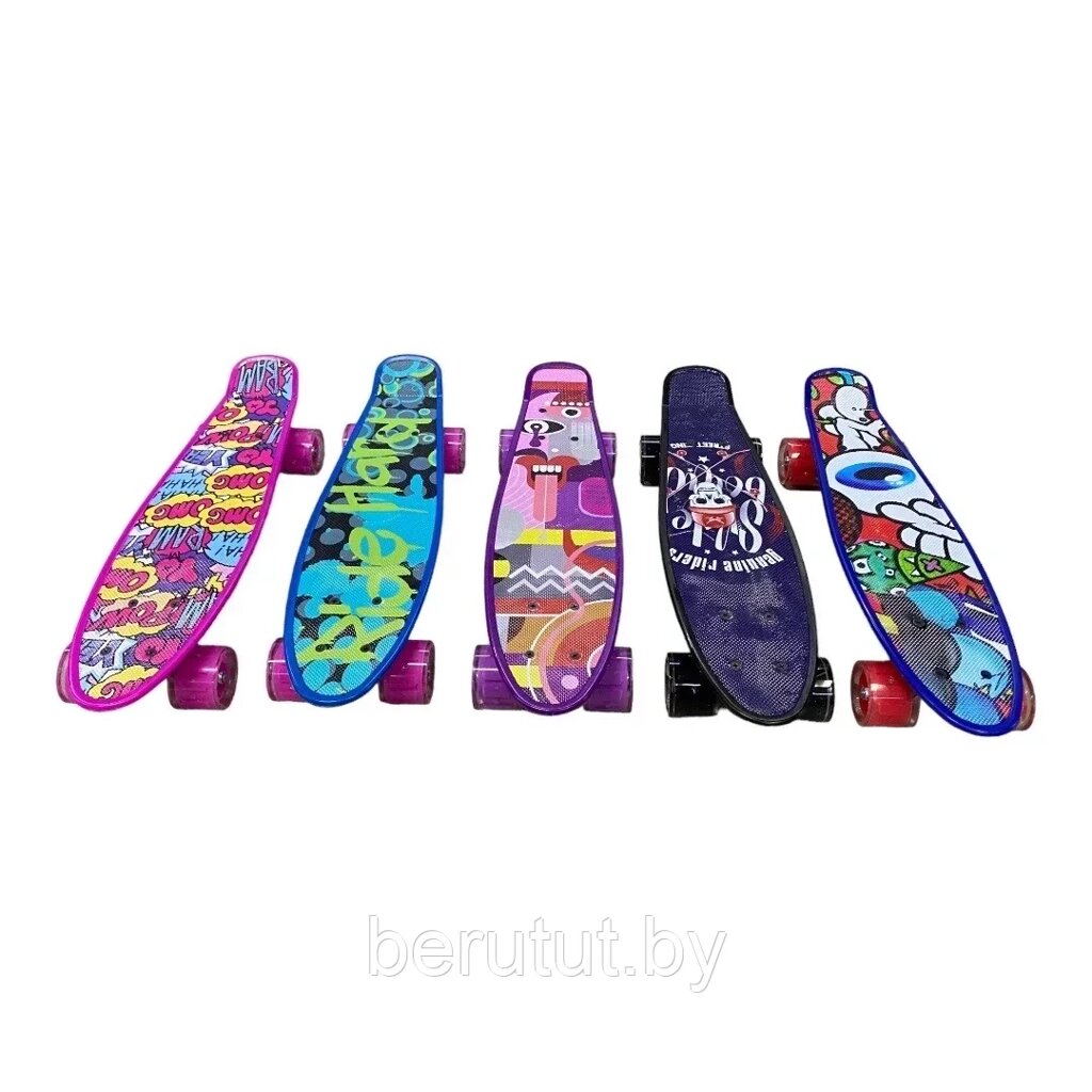 Скейтборд, пенни борд для детей от компании MyMarket - фото 1