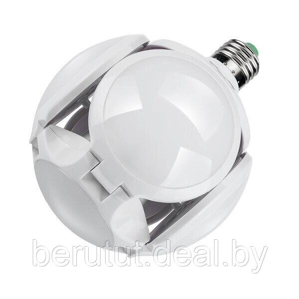 Складная светодиодная лампа-люстра Football UFO Lamp 45W цоколь E27 (4 лопасти) ##от компании## MyMarket - ##фото## 1