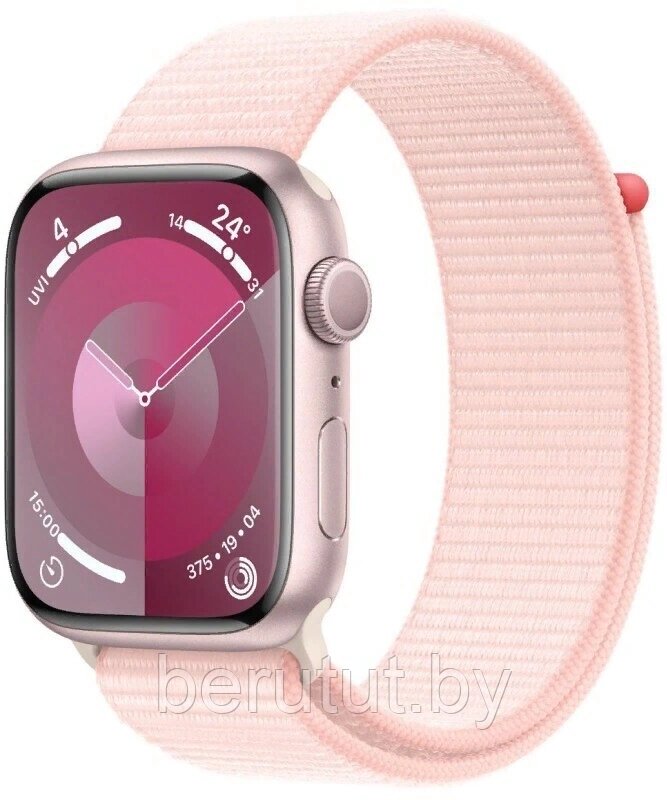 Смарт-часы Apple Watch Series 9 41мм Sport Loop MR953LL/A Розовые от компании MyMarket - фото 1