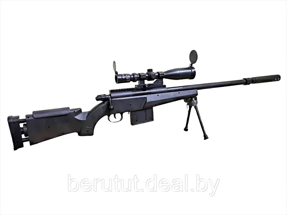Снайперская винтовка с оптическим прицелом от компании MyMarket - фото 1