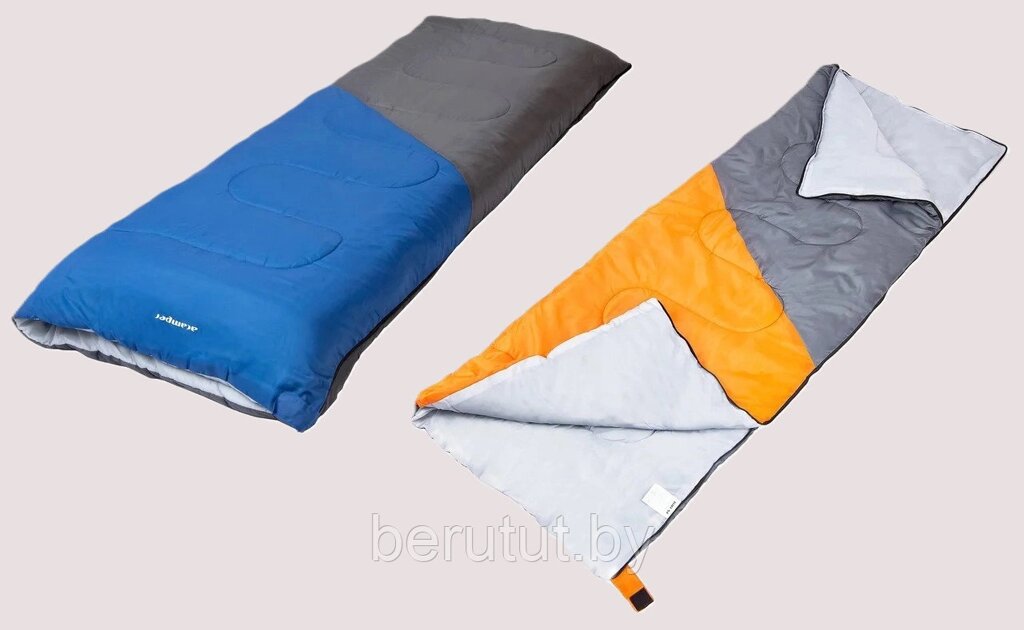 Спальный мешок ACAMPER BRUNI 300г/м2 190 х 75 см от компании MyMarket - фото 1