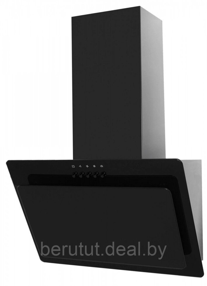 Вытяжка кухонная наклонная EXITEQ EX-1025 black от компании MyMarket - фото 1