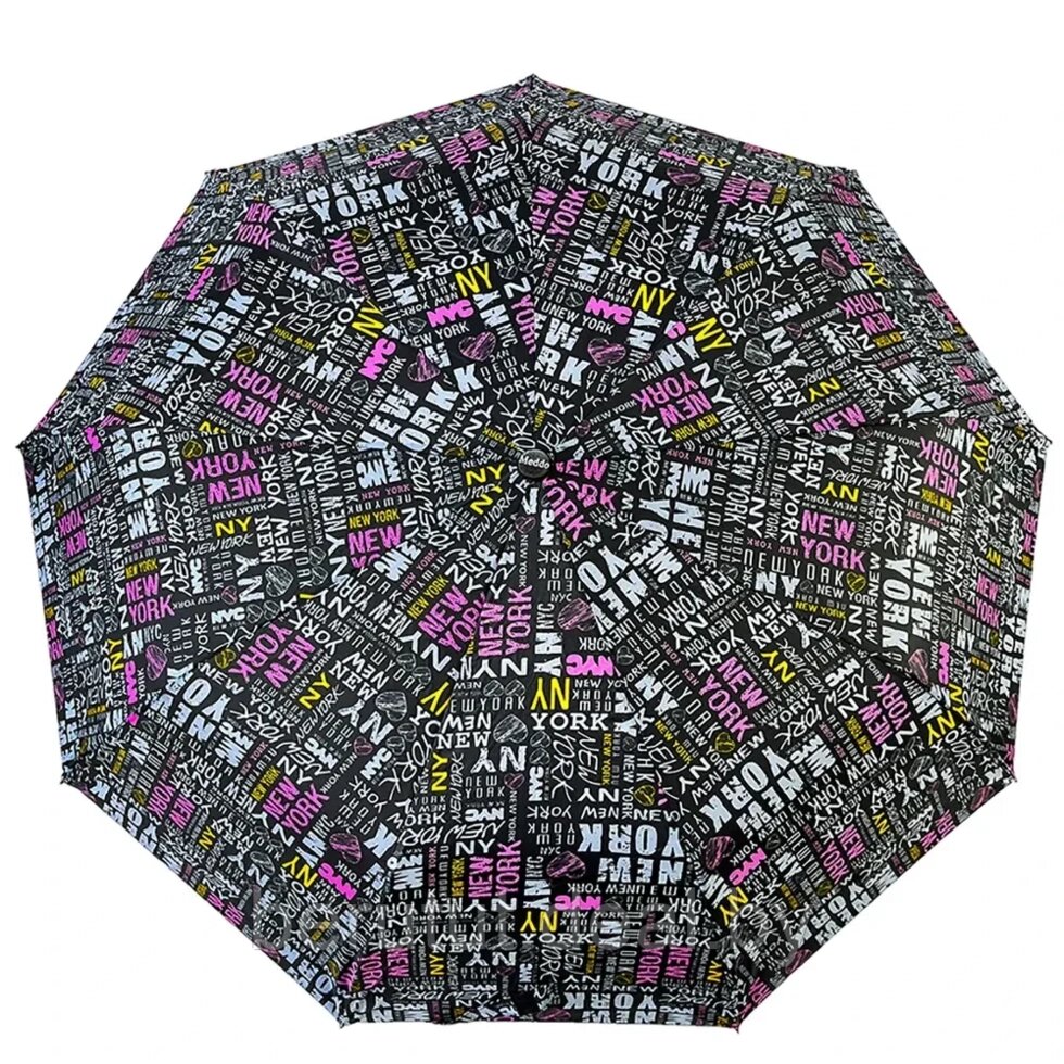 Зонт женский складной полуавтомат Diniya umbrellas "New York" (9 спиц усиленных) от компании MyMarket - фото 1