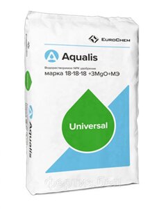 Удобрение AQUALIS 18:18:18 + 3 Mg+микро 25кг