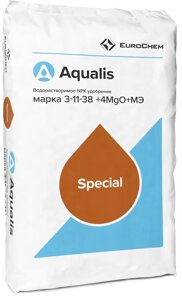 Удобрение AQUALIS 3-11-38+4Mg+micro 25 кг