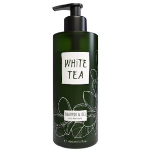 Гель-шампунь для тела и волос 2 в 1, флакон 450мл, White Tea
