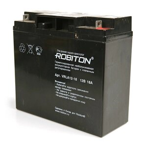 Аккумулятор 12V 18Аh Robiton VRLA12-18
