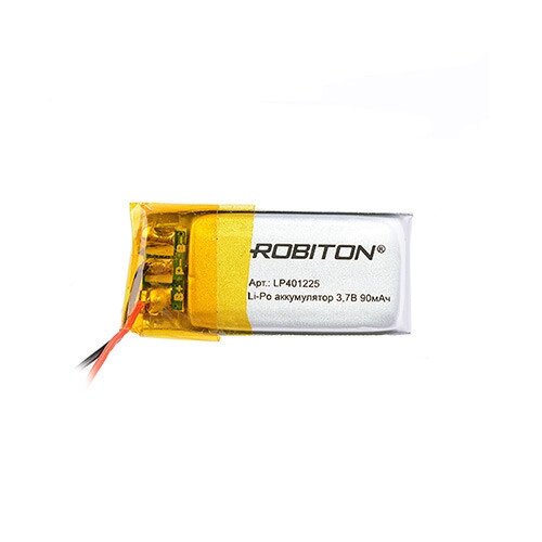 Аккумулятор Li-Po LP401225 3.7V 90 mAh Robiton от компании Магазин Дэмакс - фото 1