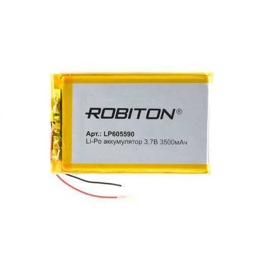 Аккумулятор Li-Po LP605590 3,7V 3500 mAh Robiton от компании Магазин Дэмакс - фото 1