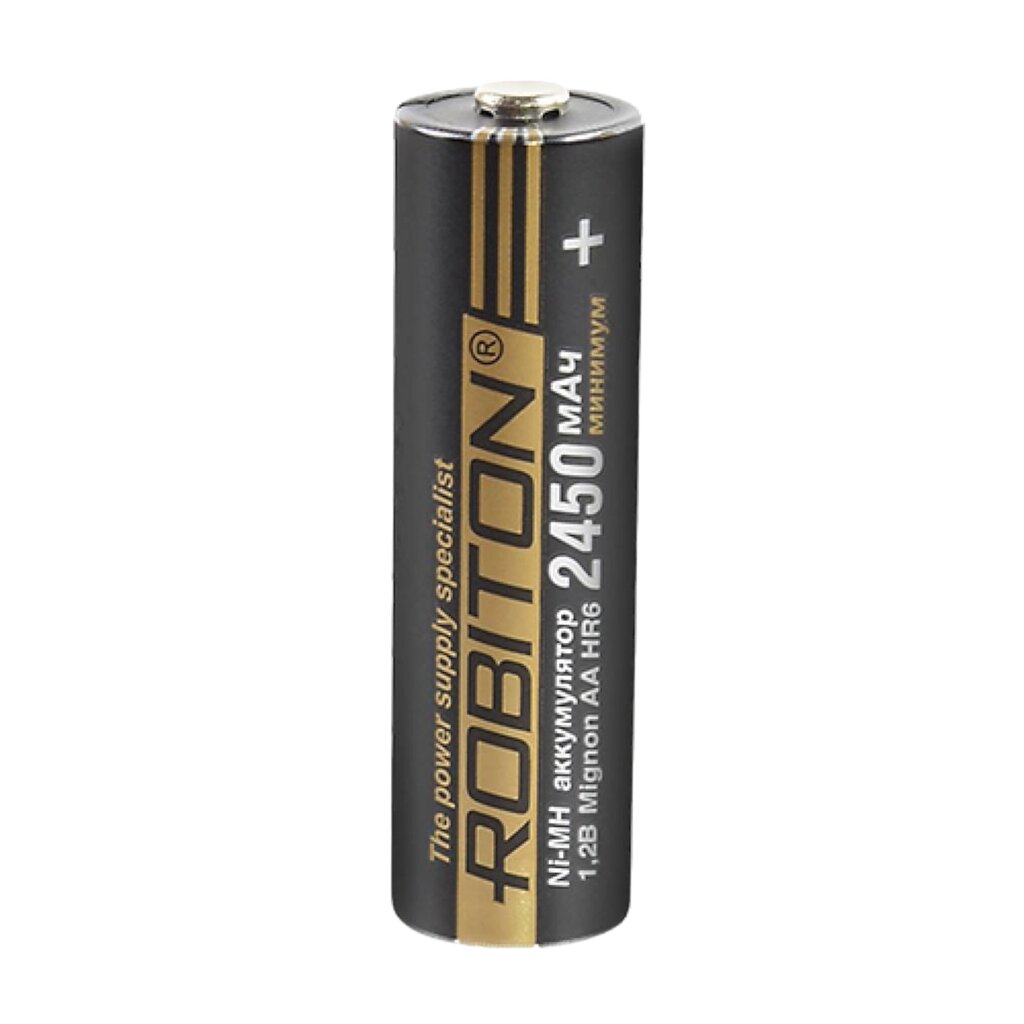 Аккумулятор NI-MH AA 2450mAh RTU (с низким саморязрядом) Robiton HR-3UTGX Japan от компании Магазин Дэмакс - фото 1