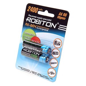 Аккумулятор NI-MH AA 2600mAh RTU (с низким саморязрядом) Robiton BL2
