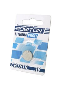Батарейка CR1616 robiton PROFI 1BL