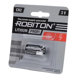 Батарейка CR2 robiton PROFI 1BL