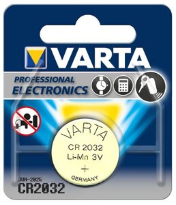 Батарейка CR2032 VARTA 1BL
