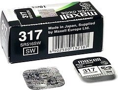 Батарейка Maxell SR516 (317) 1BL