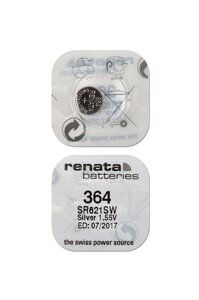 Батарейка Renata SR621 (364 / G1)