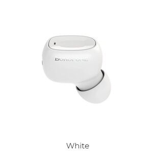 Bluetooth гарнитура BOROFONE BC28 (Bluetooth 5.0, 40мАч) Белая
