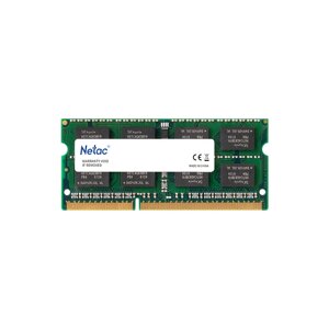 DDR3 8GB PC3-12800 SO-DIMM netac basic (1600mhz) CL11 1.35V / NTBSD3n16SP-08