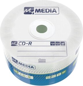 Диск CD-R 700MB 52x mymedia 69201