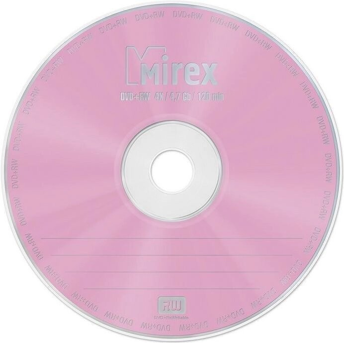 Диск DVD+RW 4,7GB 4x Mirex от компании Магазин Дэмакс - фото 1