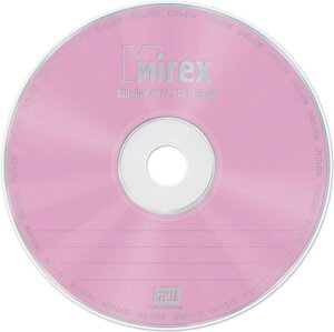 Диск DVD+RW 4,7GB 4x mirex