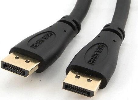 Кабель DisplayPort Cablexpert CC-DP2-10, v1.2, 3м, черный, экран, пакет от компании Магазин Дэмакс - фото 1